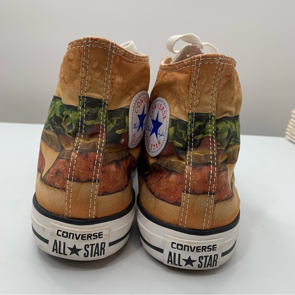 Converse All Star Cheeseburger Hi-Top Casual Sneakers Unisex Adults M9/W11 - Picture 4 of 9